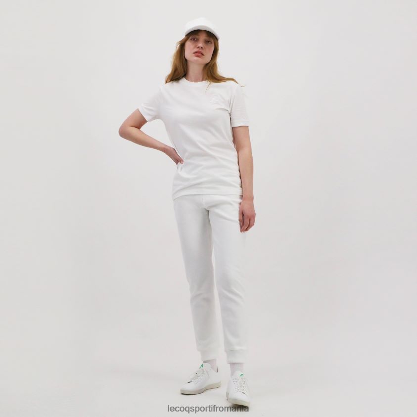 bărbați tricou alb 4L4FJF194 Le Coq Sportif îmbrăcăminte