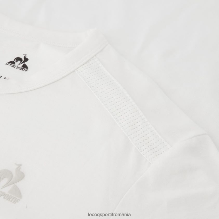 bărbați tricou alb 4L4FJF205 Le Coq Sportif îmbrăcăminte