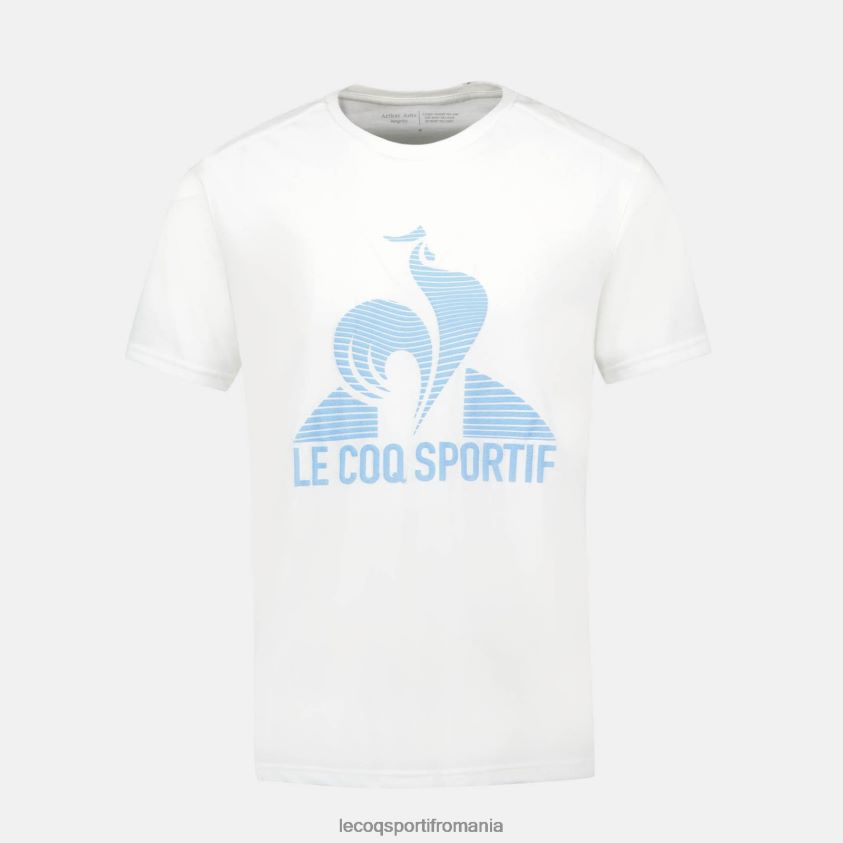 bărbați tricou alb 4L4FJF206 Le Coq Sportif îmbrăcăminte