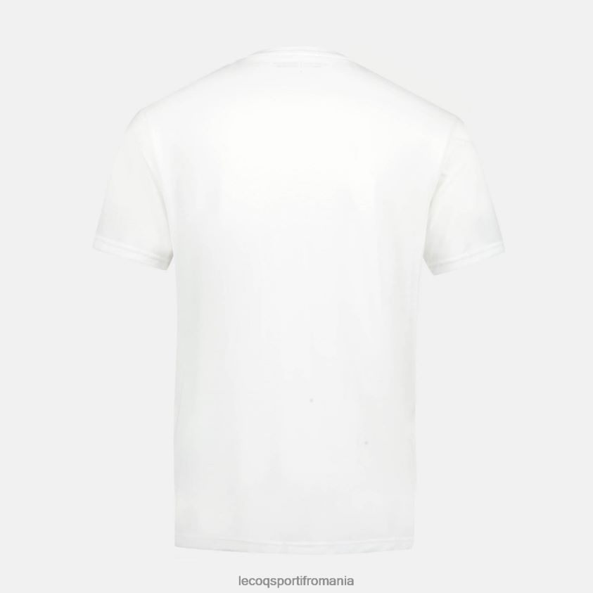 bărbați tricou alb 4L4FJF206 Le Coq Sportif îmbrăcăminte
