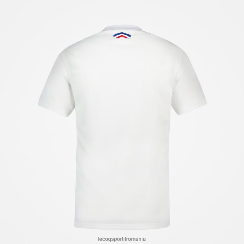 bărbați tricou alb 4L4FJF476 Le Coq Sportif îmbrăcăminte