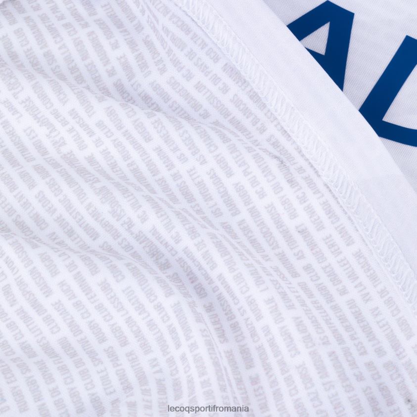 bărbați tricou alb 4L4FJF476 Le Coq Sportif îmbrăcăminte