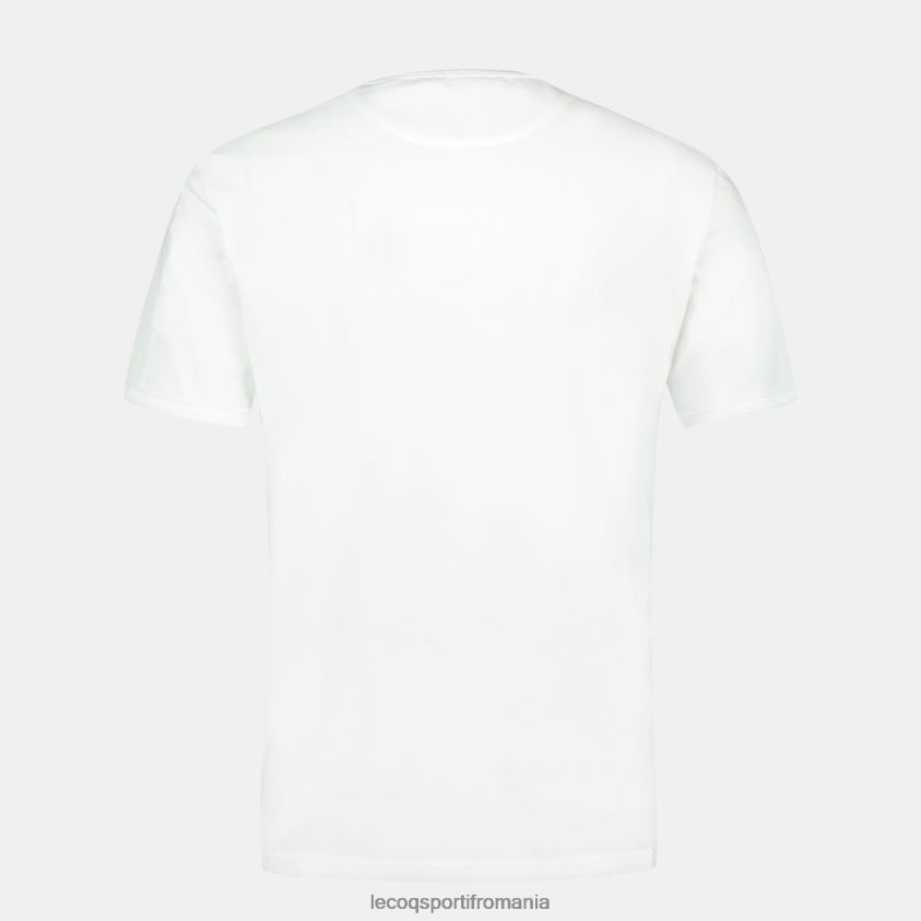 bărbați tricou alb 4L4FJF486 Le Coq Sportif îmbrăcăminte