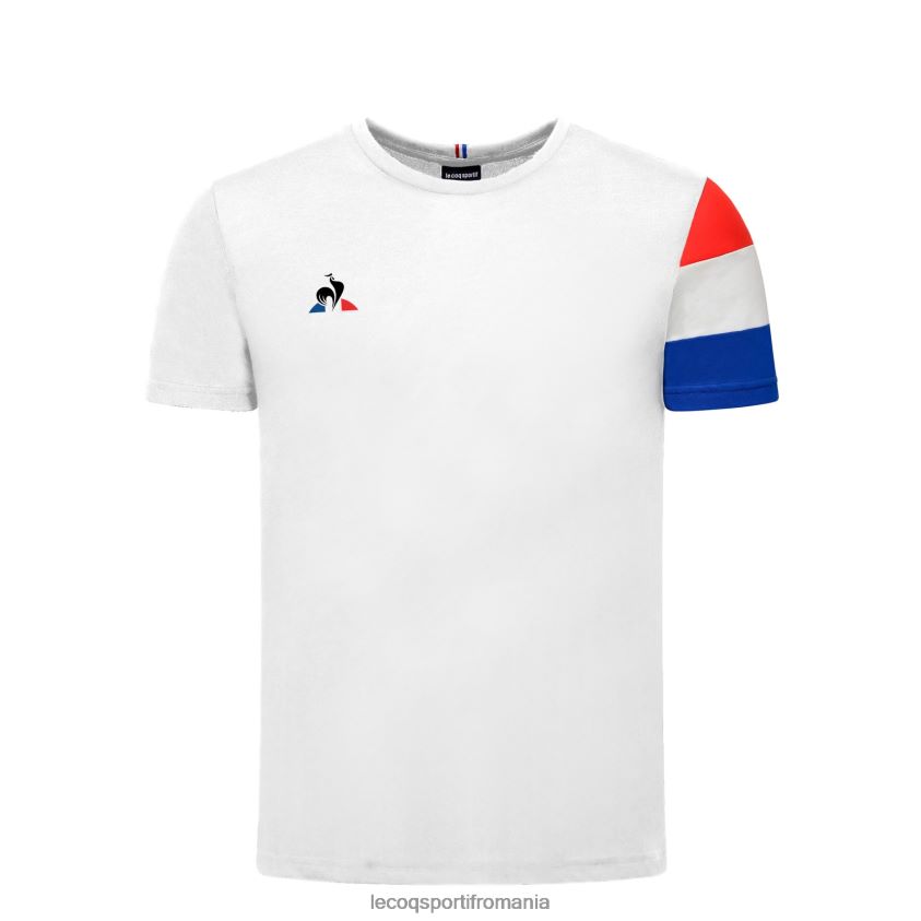 bărbați tricou alb 4L4FJF497 Le Coq Sportif îmbrăcăminte