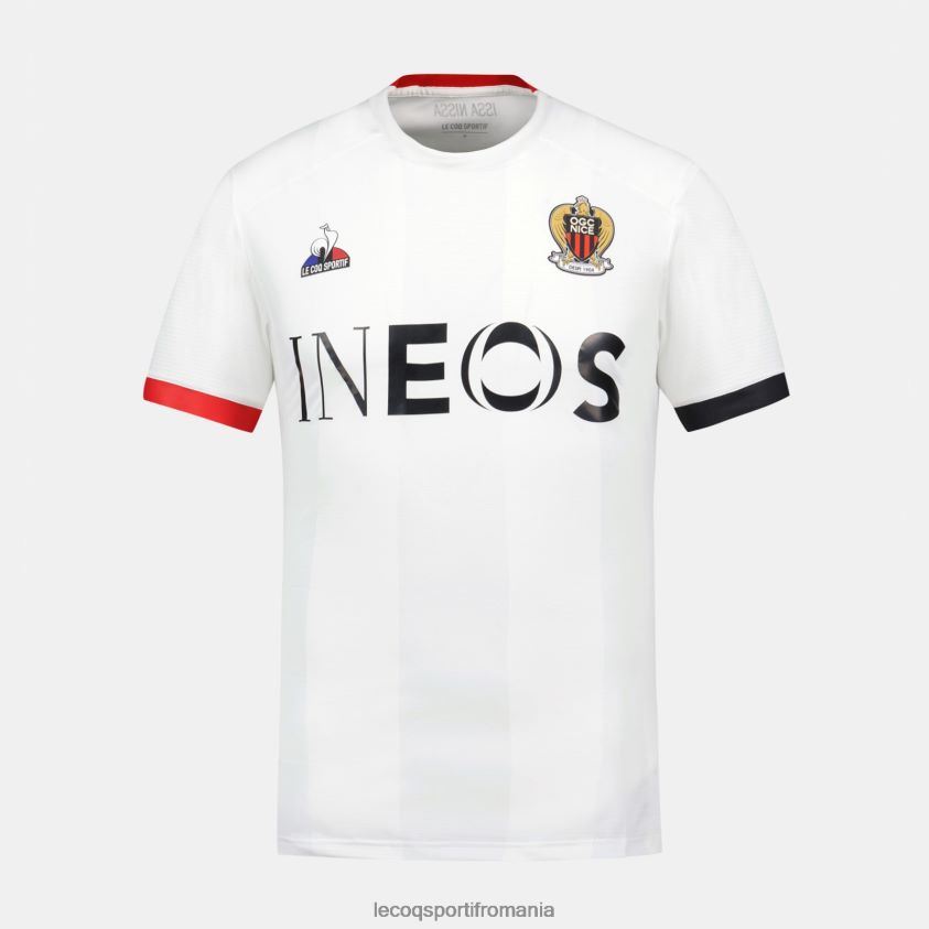 bărbați tricou alb 4L4FJF697 Le Coq Sportif îmbrăcăminte