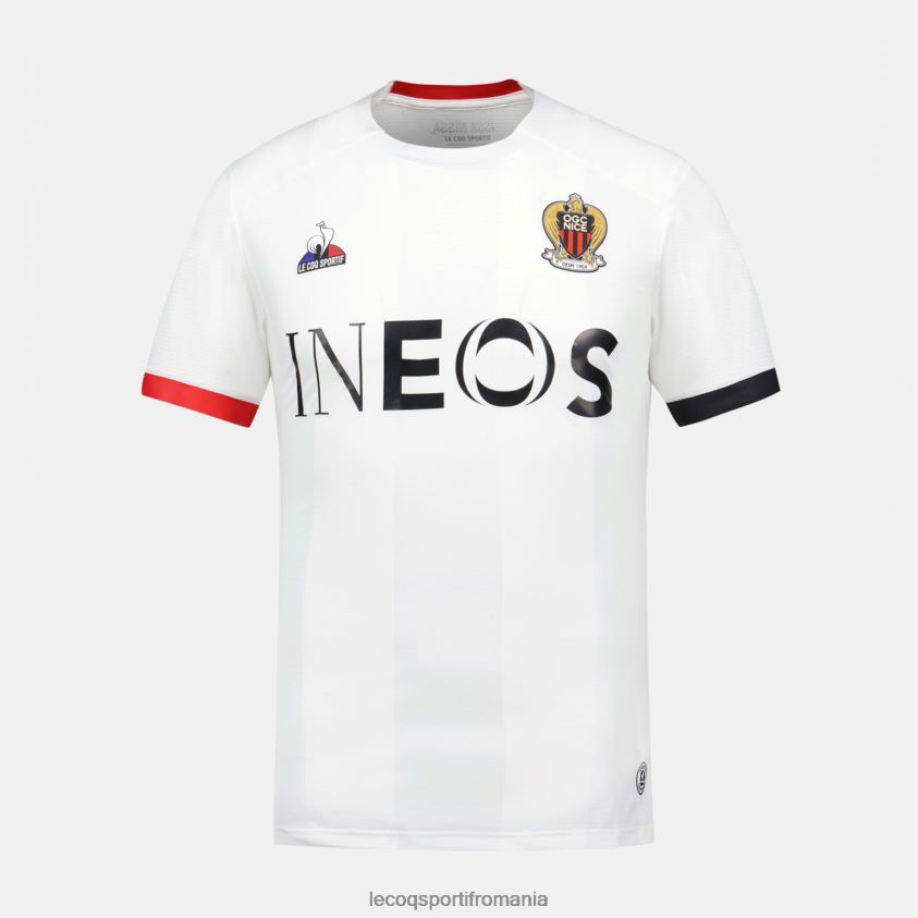 bărbați tricou alb 4L4FJF704 Le Coq Sportif îmbrăcăminte