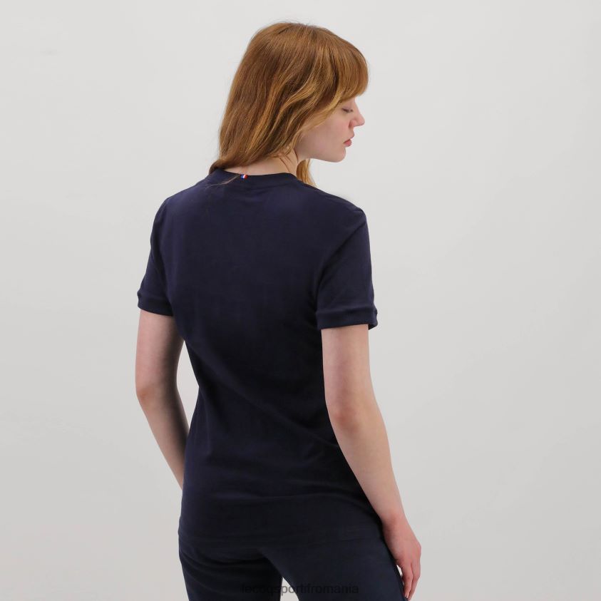 bărbați tricou albastru 4L4FJF193 Le Coq Sportif îmbrăcăminte