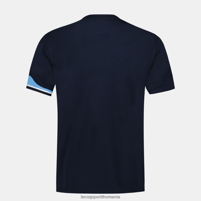 bărbați tricou albastru 4L4FJF210 Le Coq Sportif îmbrăcăminte