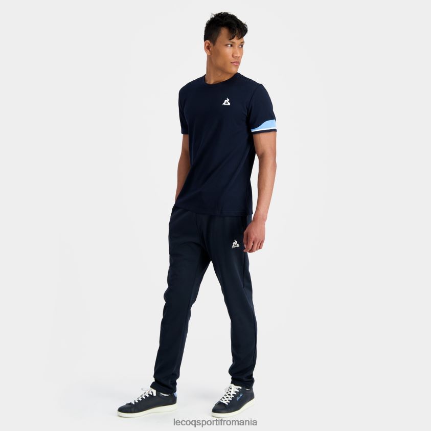 bărbați tricou albastru 4L4FJF210 Le Coq Sportif îmbrăcăminte