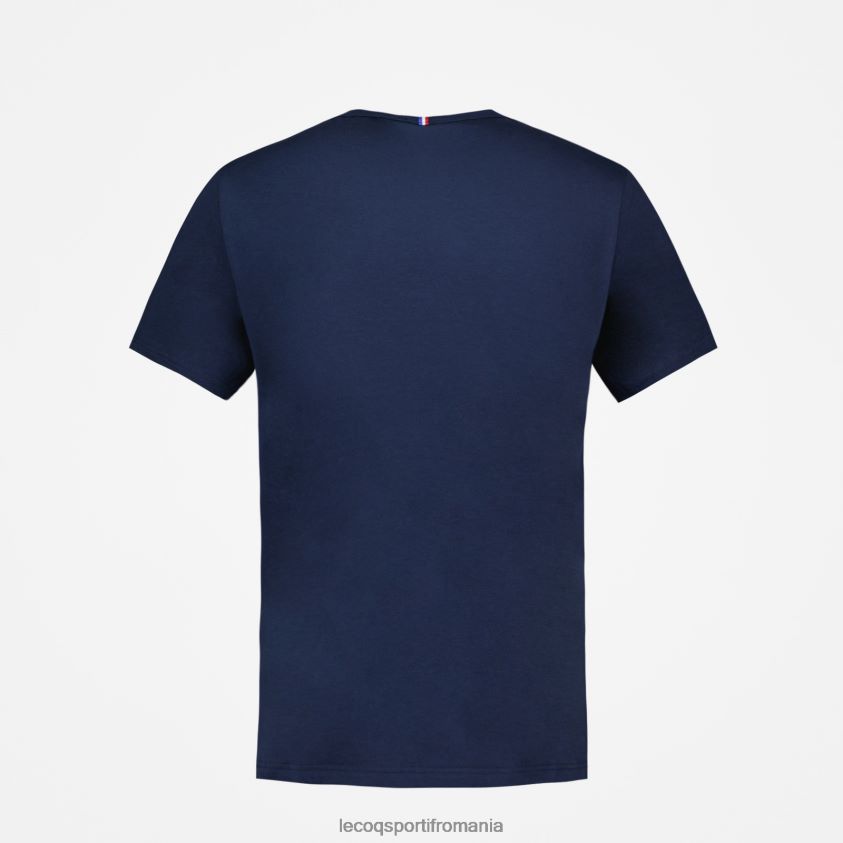 bărbați tricou albastru 4L4FJF471 Le Coq Sportif îmbrăcăminte