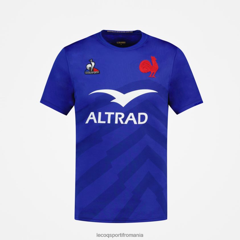 bărbați tricou albastru 4L4FJF477 Le Coq Sportif îmbrăcăminte