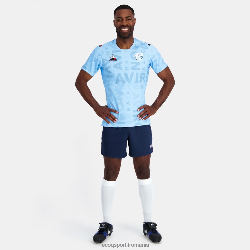 bărbați tricou albastru 4L4FJF696 Le Coq Sportif îmbrăcăminte