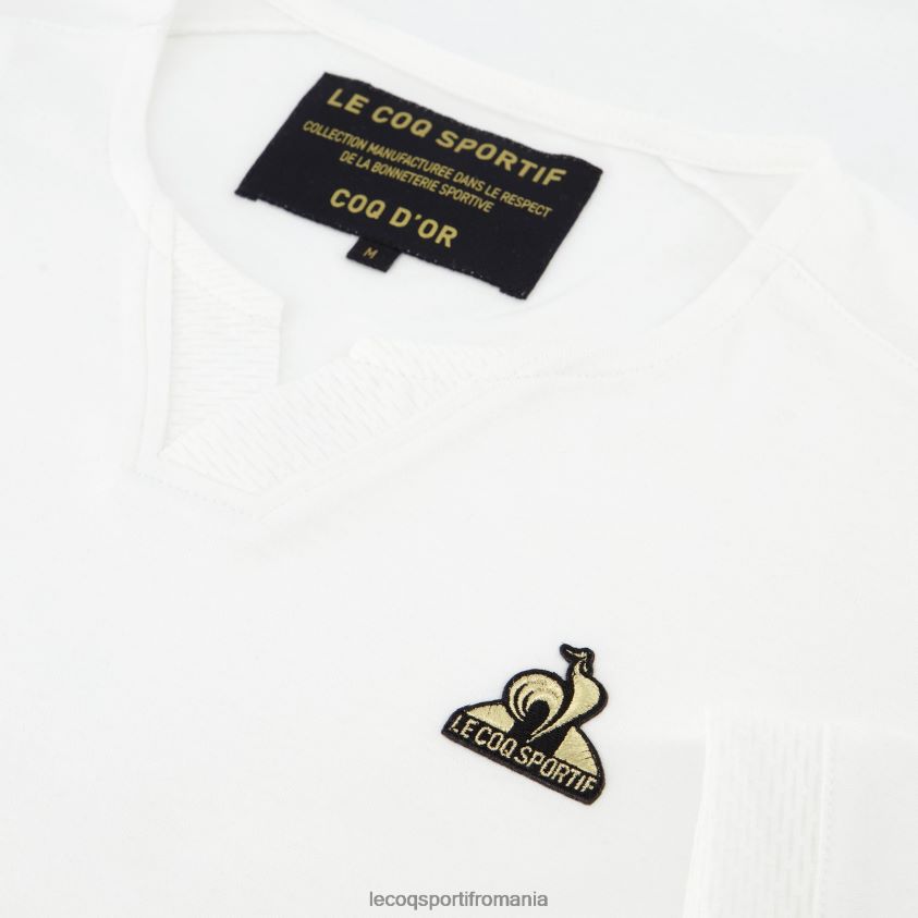 bărbați tricou de modă alb 4L4FJF147 Le Coq Sportif îmbrăcăminte