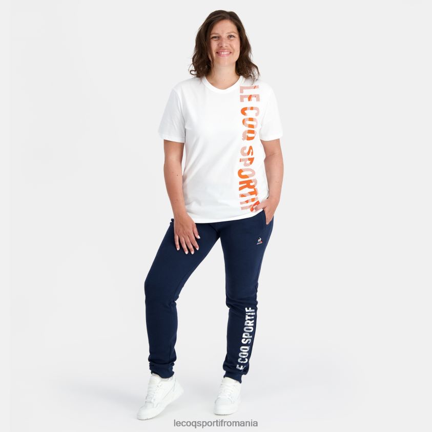 bărbați tricou de modă alb 4L4FJF162 Le Coq Sportif îmbrăcăminte