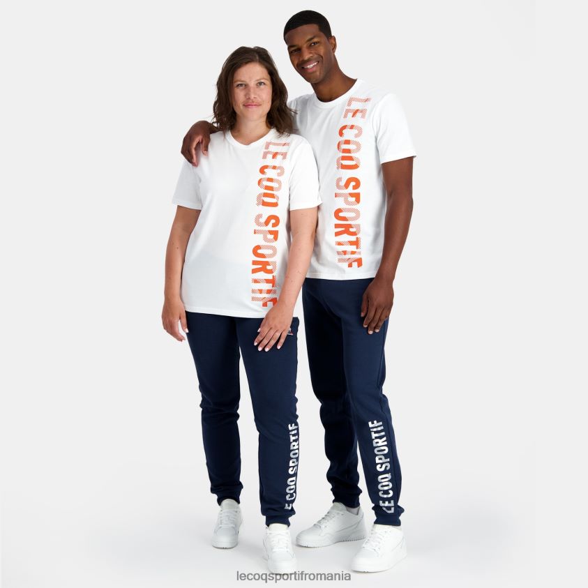 bărbați tricou de modă alb 4L4FJF162 Le Coq Sportif îmbrăcăminte