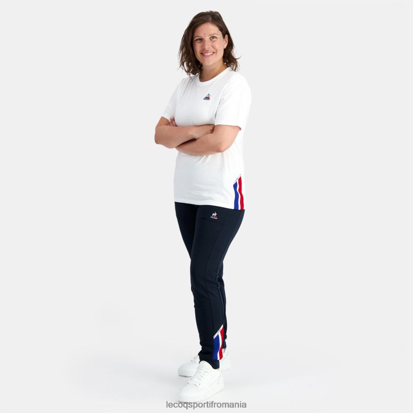 bărbați tricou de modă alb 4L4FJF170 Le Coq Sportif îmbrăcăminte