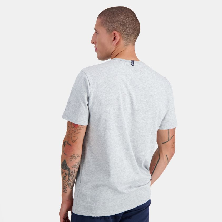 bărbați tricou de modă gri 4L4FJF179 Le Coq Sportif îmbrăcăminte
