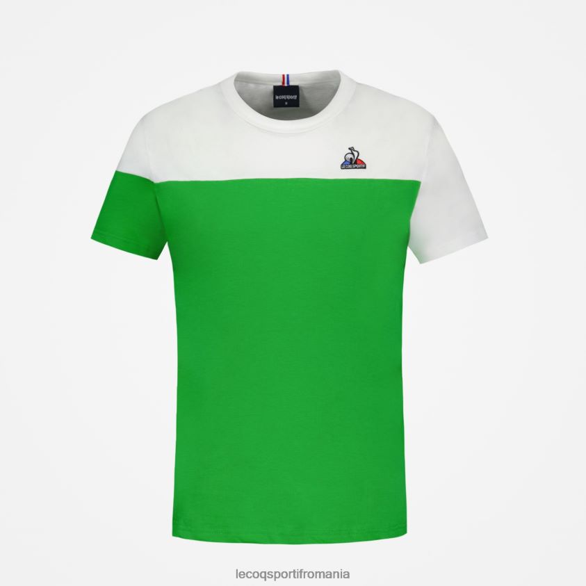 bărbați tricou de modă verde 4L4FJF164 Le Coq Sportif îmbrăcăminte