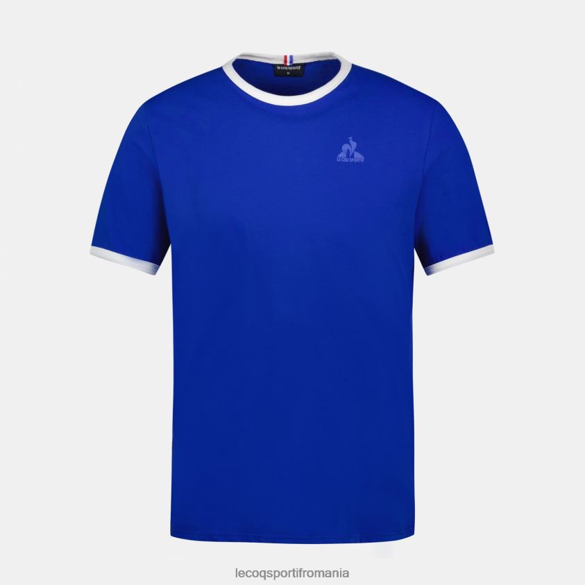 bărbați tricou de moda albastru 4L4FJF139 Le Coq Sportif îmbrăcăminte