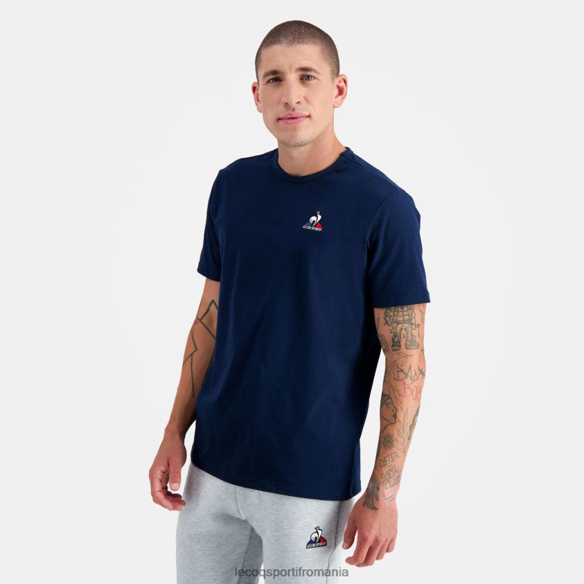 bărbați tricou de moda albastru 4L4FJF140 Le Coq Sportif îmbrăcăminte