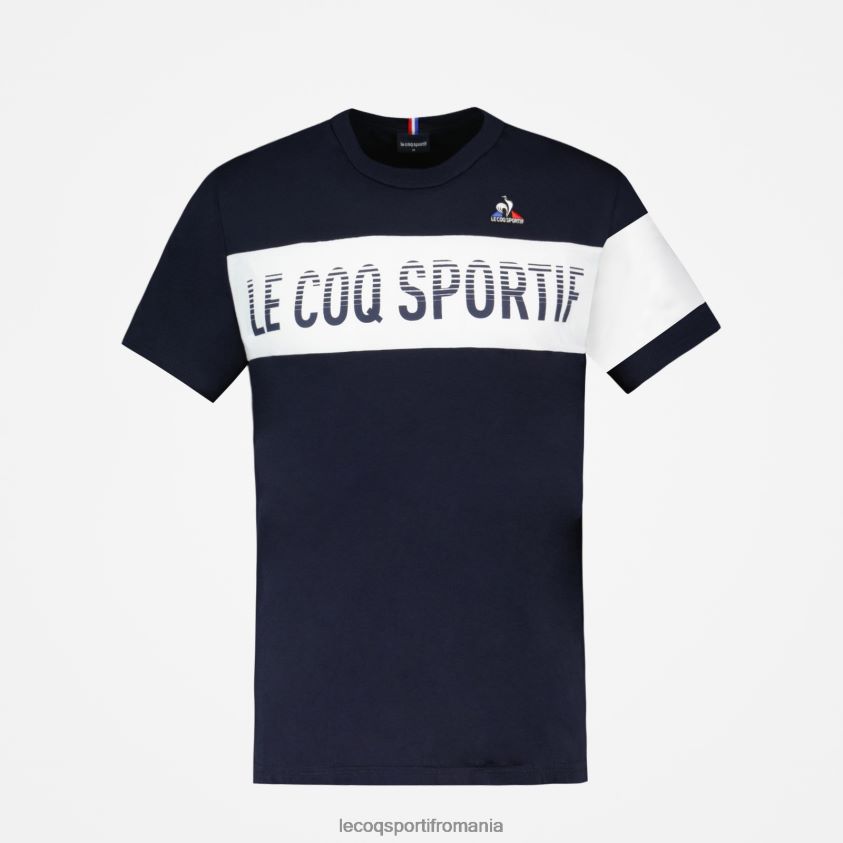 bărbați tricou de moda albastru 4L4FJF142 Le Coq Sportif îmbrăcăminte