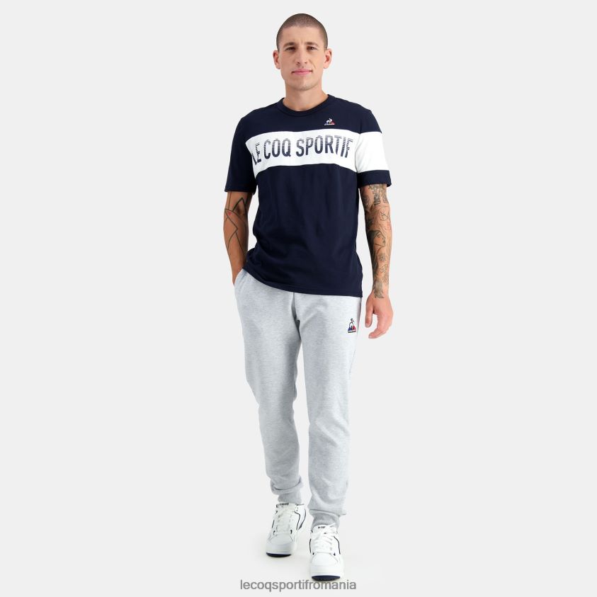 bărbați tricou de moda albastru 4L4FJF142 Le Coq Sportif îmbrăcăminte