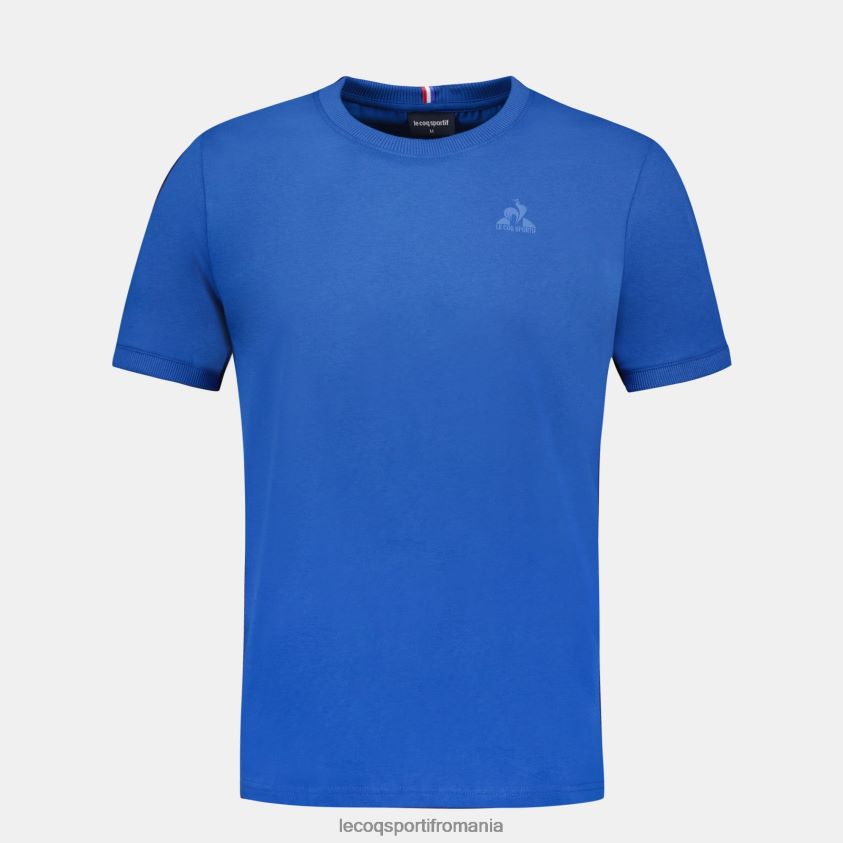 bărbați tricou de moda albastru 4L4FJF144 Le Coq Sportif îmbrăcăminte