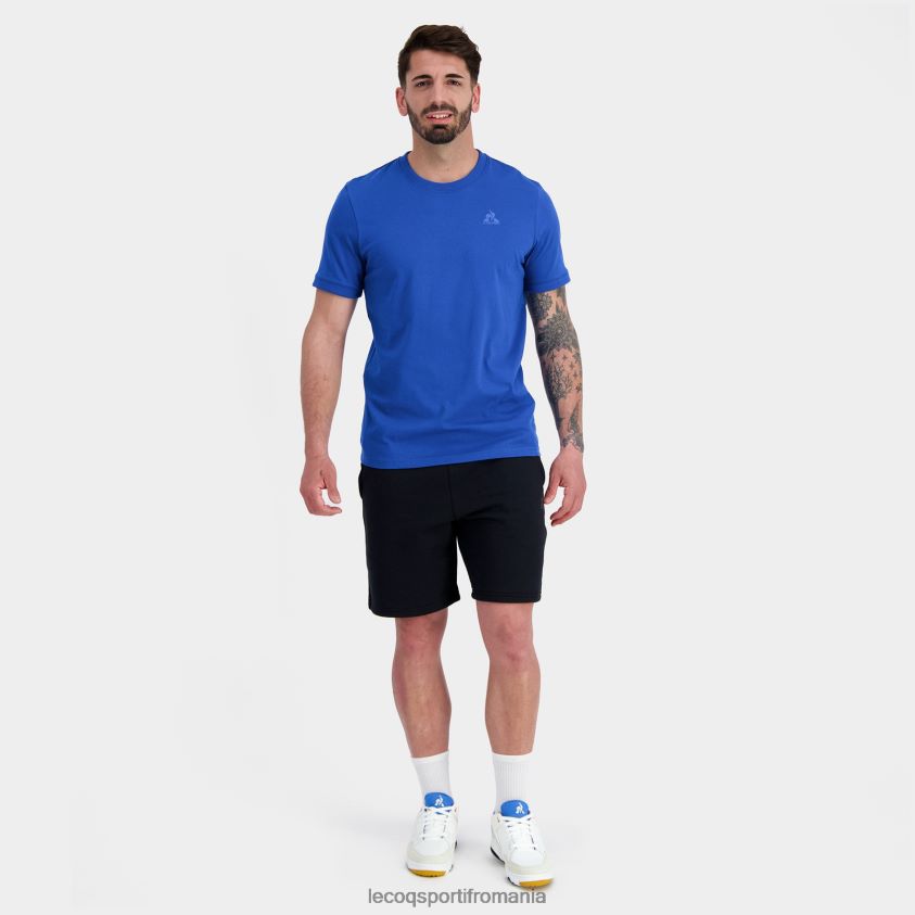 bărbați tricou de moda albastru 4L4FJF144 Le Coq Sportif îmbrăcăminte