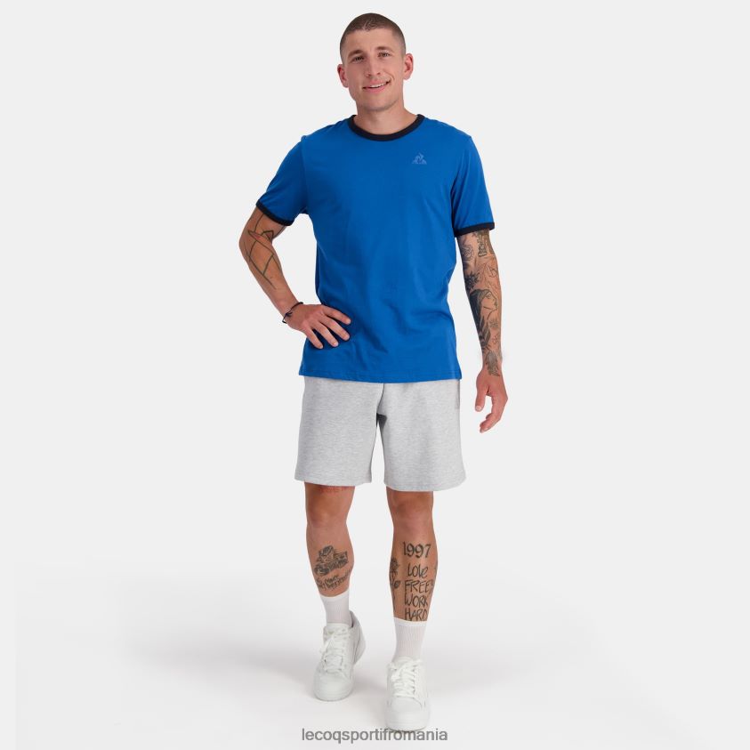 bărbați tricou de moda albastru 4L4FJF145 Le Coq Sportif îmbrăcăminte