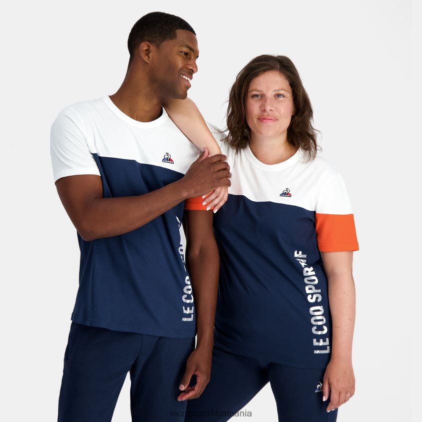 bărbați tricou de moda albastru 4L4FJF163 Le Coq Sportif îmbrăcăminte