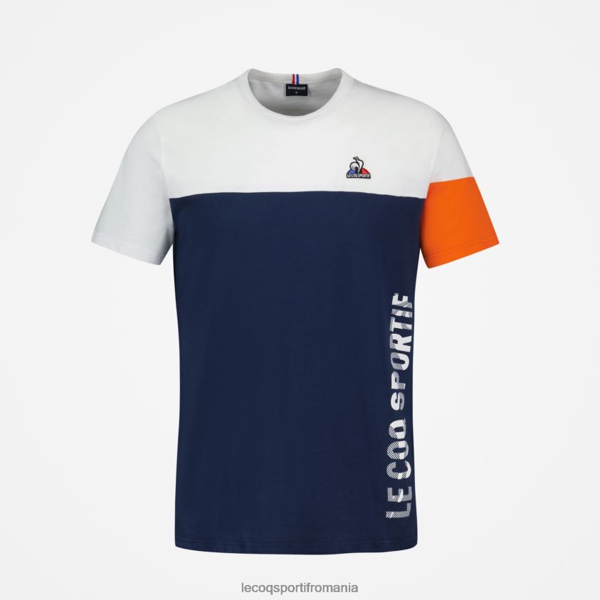 bărbați tricou de moda albastru 4L4FJF163 Le Coq Sportif îmbrăcăminte