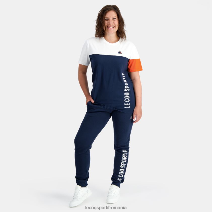 bărbați tricou de moda albastru 4L4FJF163 Le Coq Sportif îmbrăcăminte