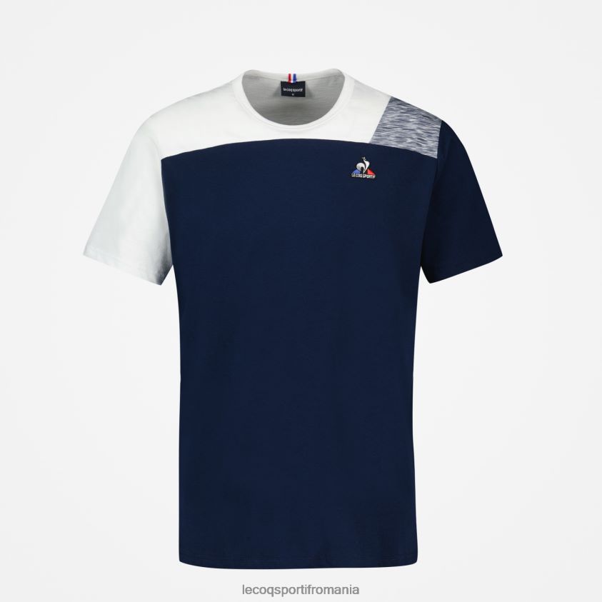 bărbați tricou de moda albastru 4L4FJF167 Le Coq Sportif îmbrăcăminte