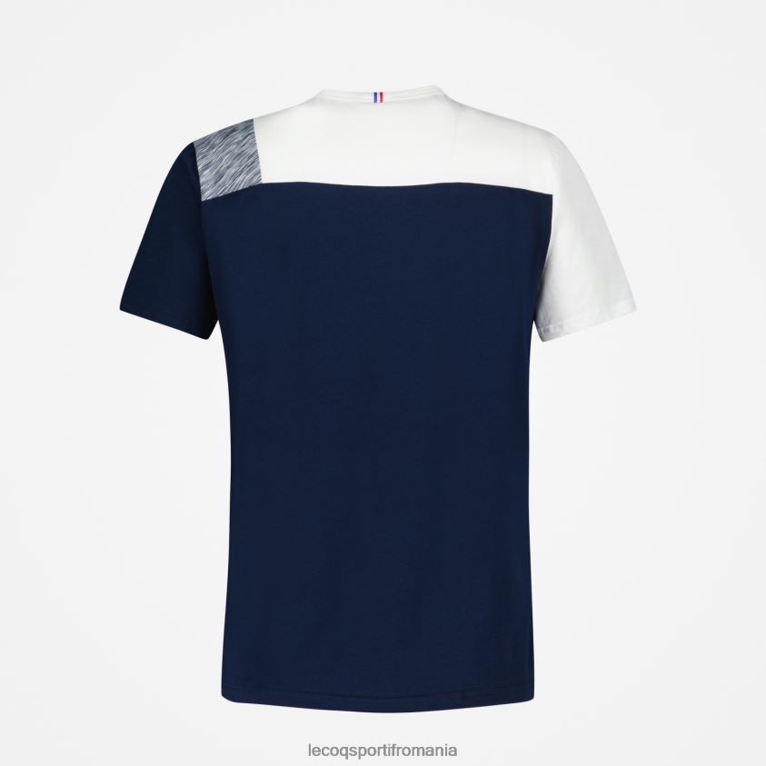 bărbați tricou de moda albastru 4L4FJF167 Le Coq Sportif îmbrăcăminte