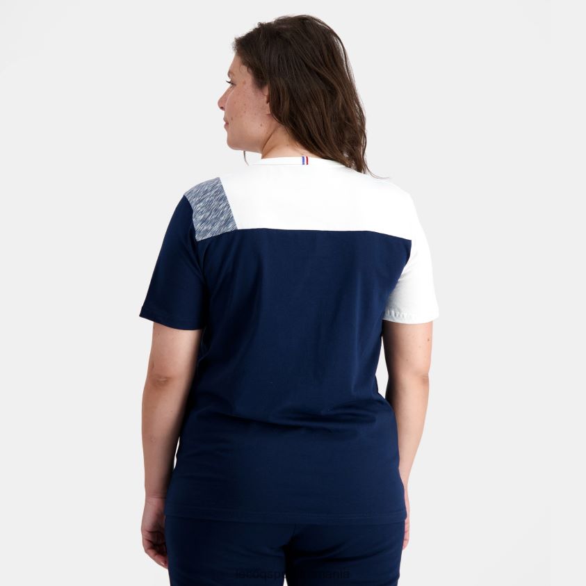 bărbați tricou de moda albastru 4L4FJF167 Le Coq Sportif îmbrăcăminte