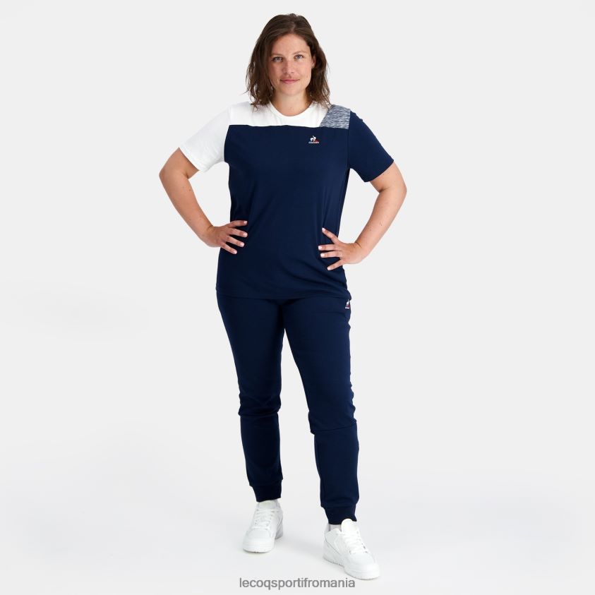 bărbați tricou de moda albastru 4L4FJF167 Le Coq Sportif îmbrăcăminte