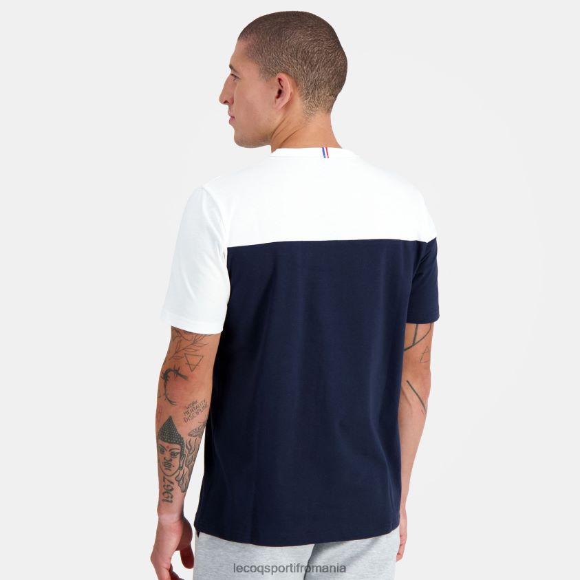 bărbați tricou de moda albastru 4L4FJF182 Le Coq Sportif îmbrăcăminte