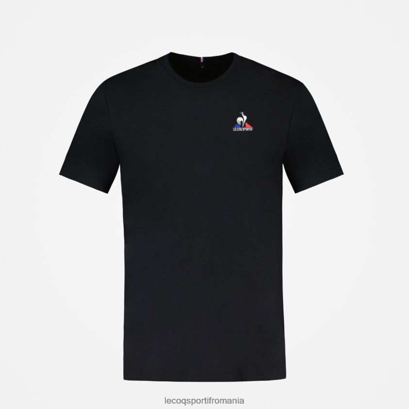 bărbați tricou de moda negru 4L4FJF181 Le Coq Sportif îmbrăcăminte