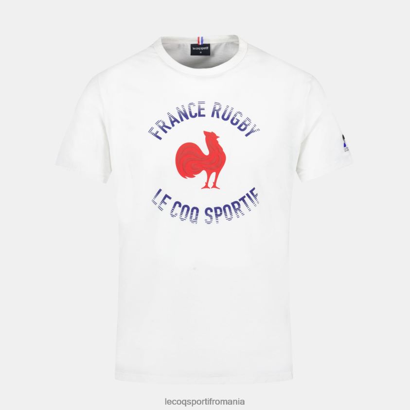 bărbați tricou - france rugby white 4L4FJF169 Le Coq Sportif îmbrăcăminte