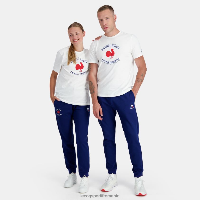 bărbați tricou - france rugby white 4L4FJF169 Le Coq Sportif îmbrăcăminte