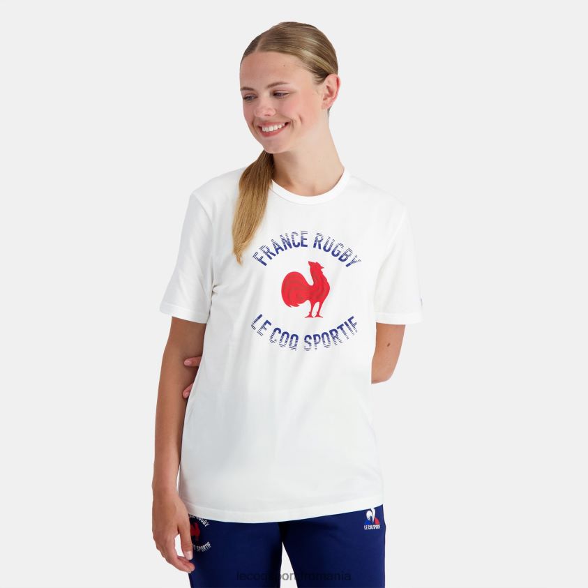bărbați tricou - france rugby white 4L4FJF169 Le Coq Sportif îmbrăcăminte