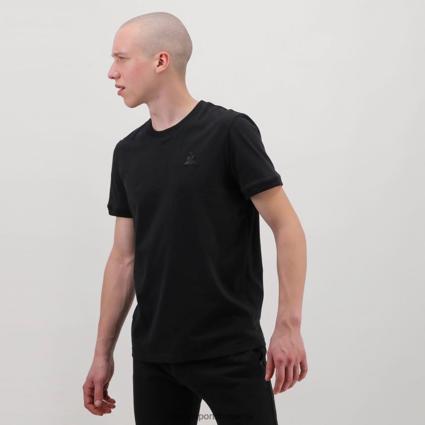 bărbați tricou negru 4L4FJF195 Le Coq Sportif îmbrăcăminte