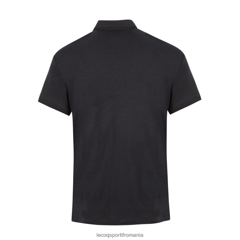 bărbați tricou negru 4L4FJF488 Le Coq Sportif îmbrăcăminte