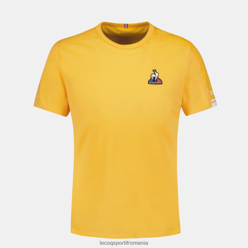 bărbați tricou portocaliu 4L4FJF478 Le Coq Sportif îmbrăcăminte