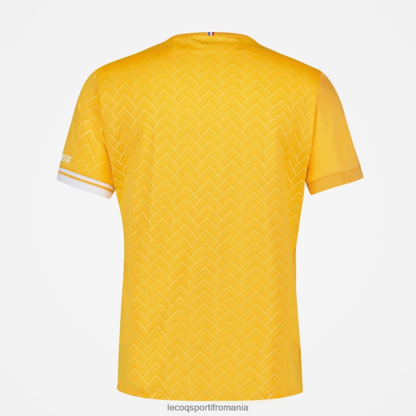 bărbați tricou portocaliu 4L4FJF478 Le Coq Sportif îmbrăcăminte