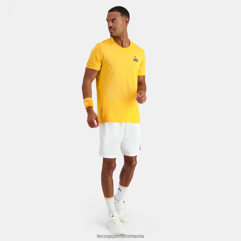 bărbați tricou portocaliu 4L4FJF478 Le Coq Sportif îmbrăcăminte