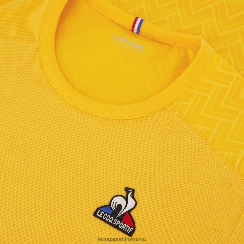 bărbați tricou portocaliu 4L4FJF478 Le Coq Sportif îmbrăcăminte