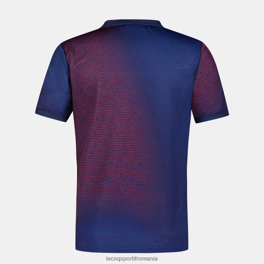bărbați tricou premeci - xv de france albastru 4L4FJF173 Le Coq Sportif îmbrăcăminte