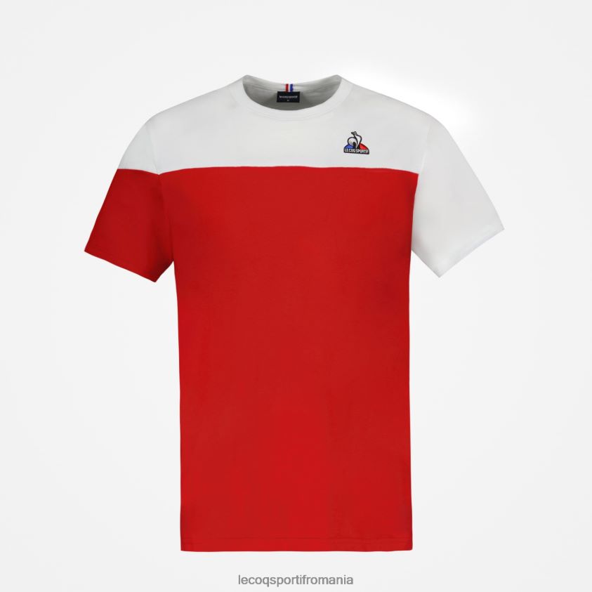 bărbați tricou roșu 4L4FJF446 Le Coq Sportif îmbrăcăminte