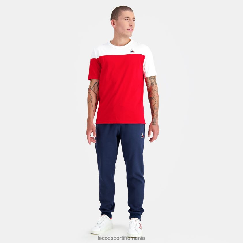 bărbați tricou roșu 4L4FJF446 Le Coq Sportif îmbrăcăminte